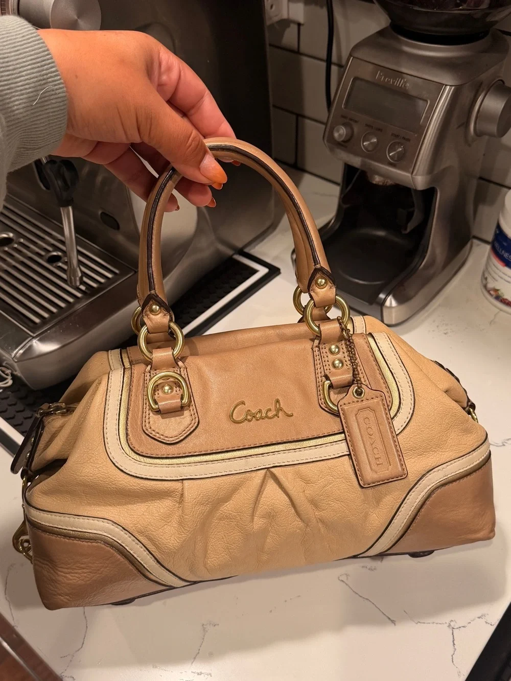 Coach 2012 Ashley Leather Spectator Satchel